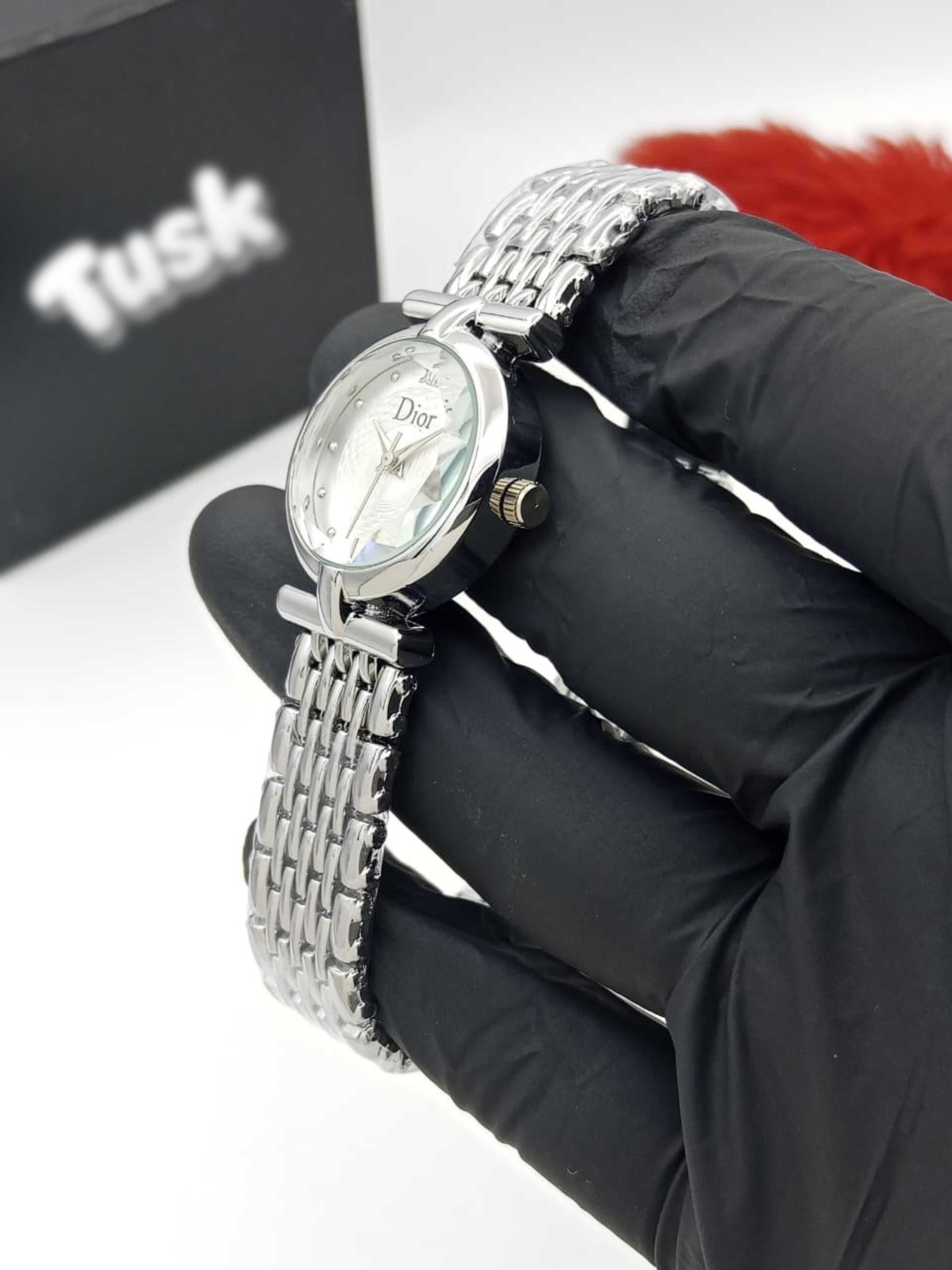 Dior Classic Round Dial Women’s Wrist Watch - Silver