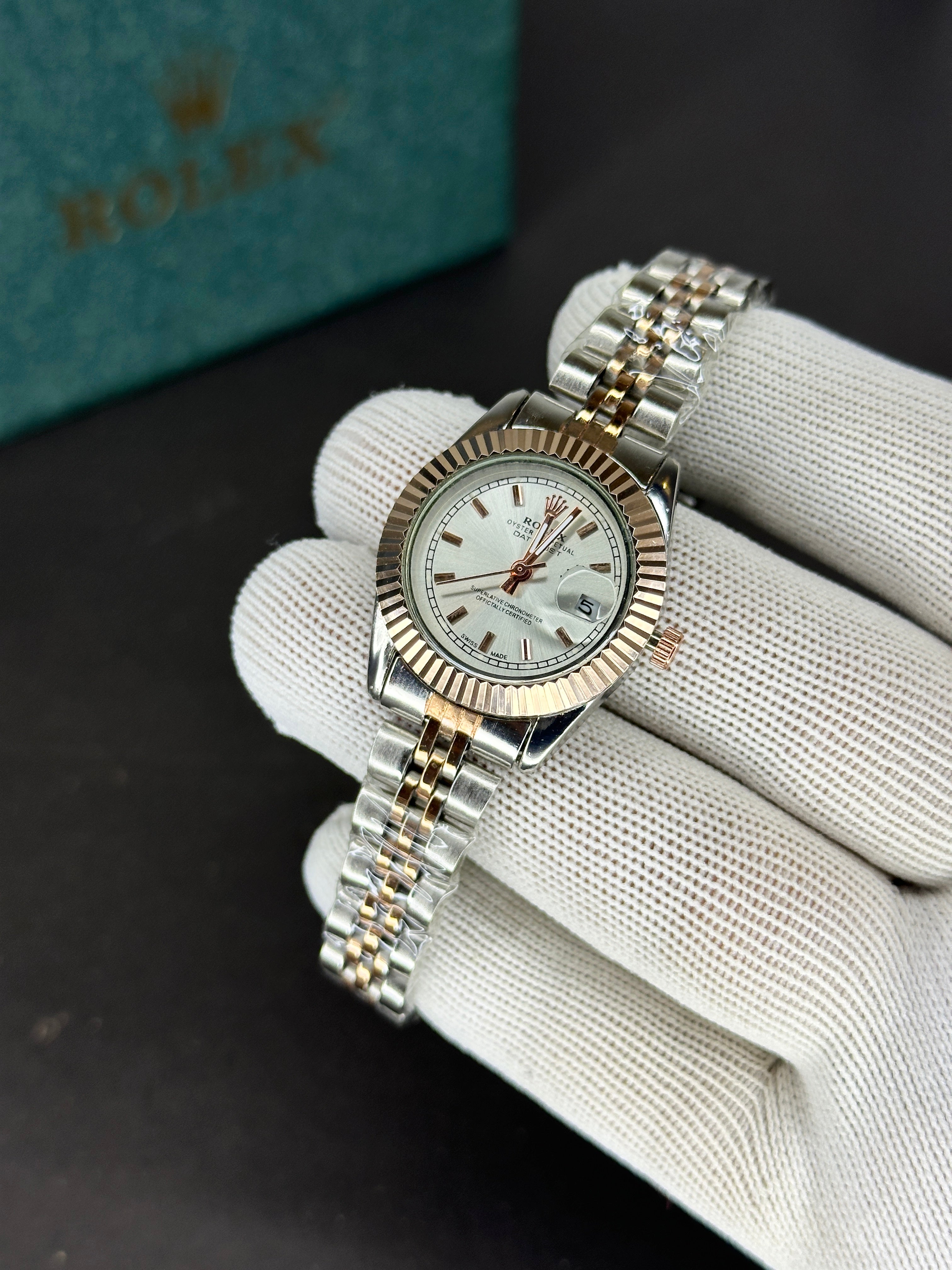 Rol-ex Datejust Two Tone