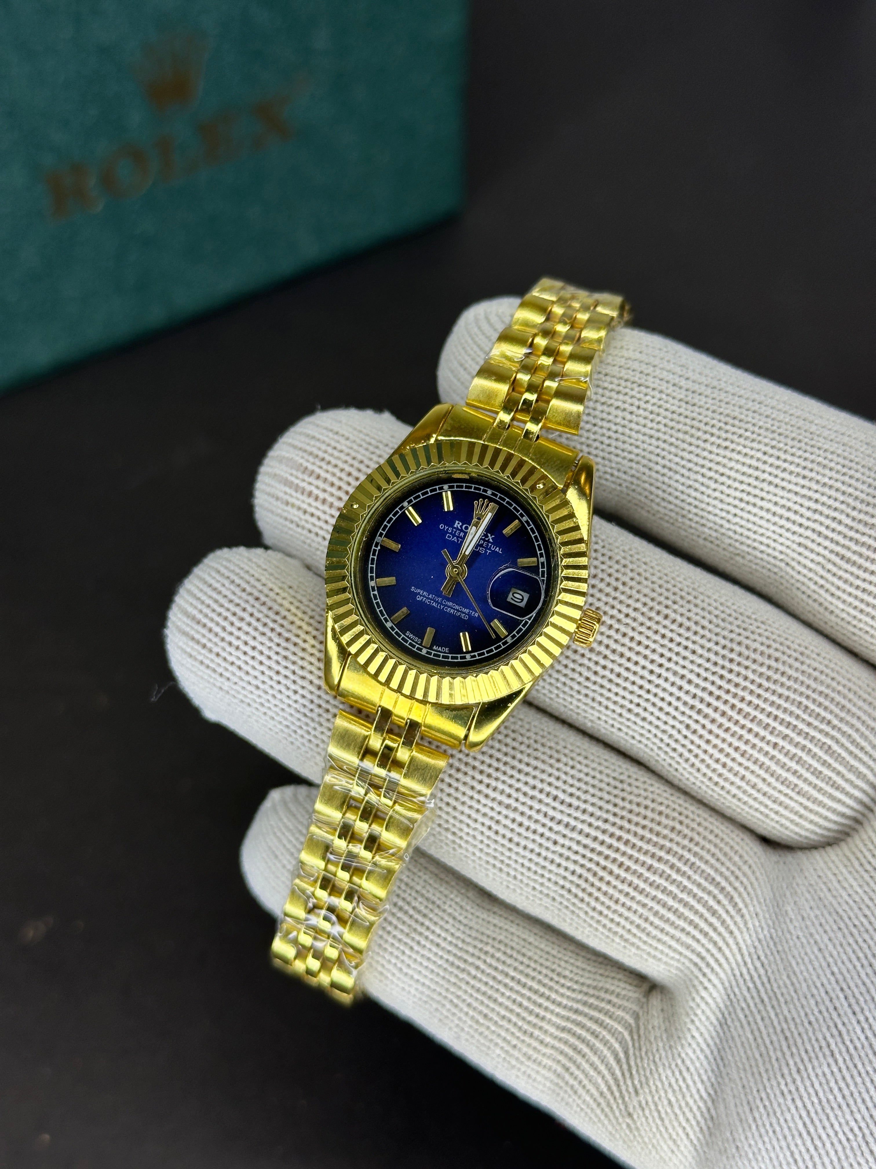 Rol-ex datejust golden