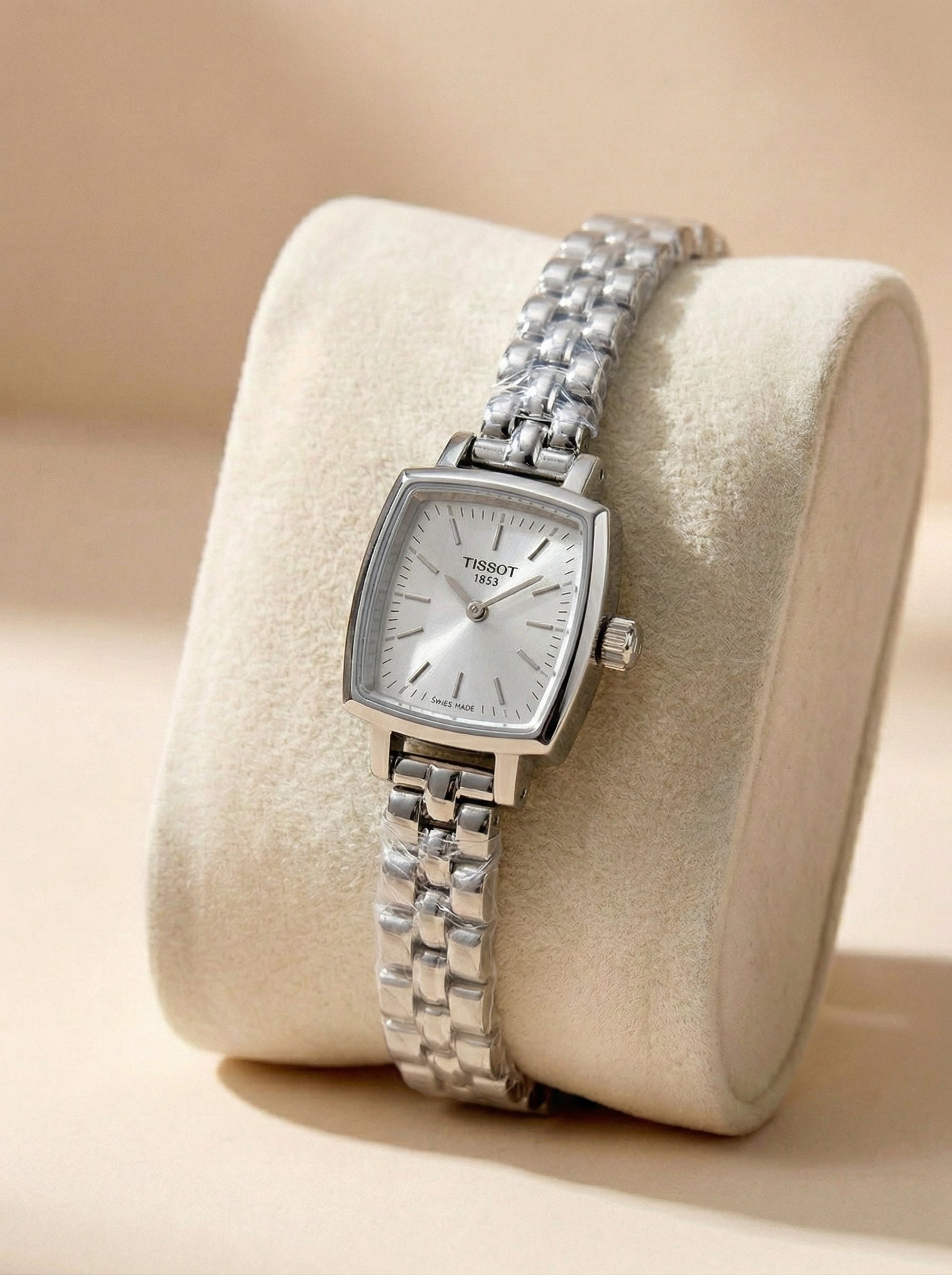 TST Classic Square Face Women’s Watch - Silver