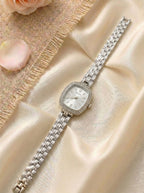 RLX Cellini Diamond Studs Ladies Watch - Full Silver
