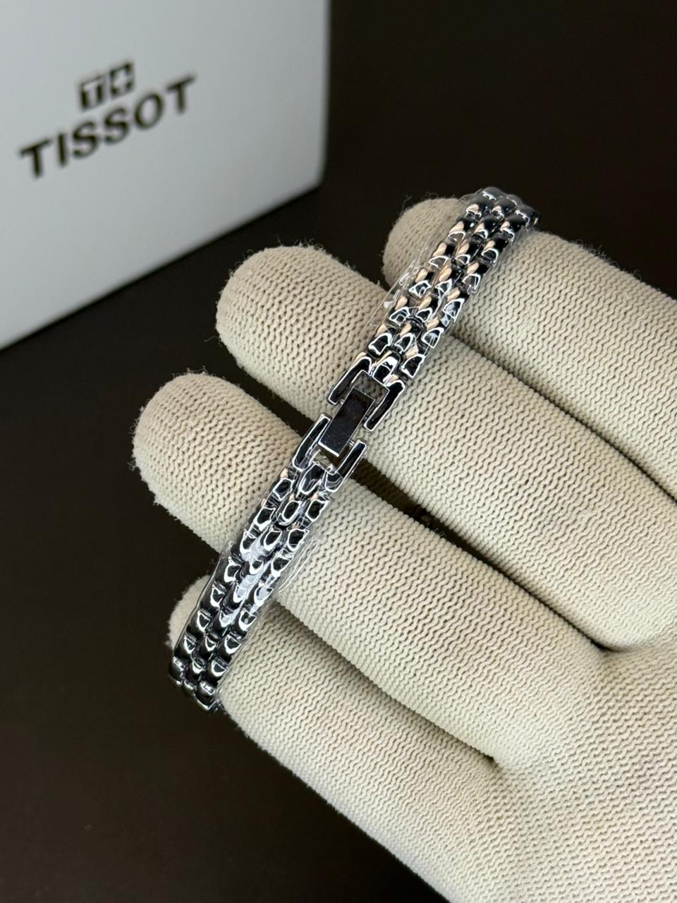 TST Classic Square Face Women’s Watch - Silver